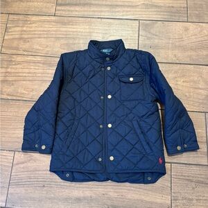 Polo by Ralph Lauren Navy Kids Quilted Jacket
